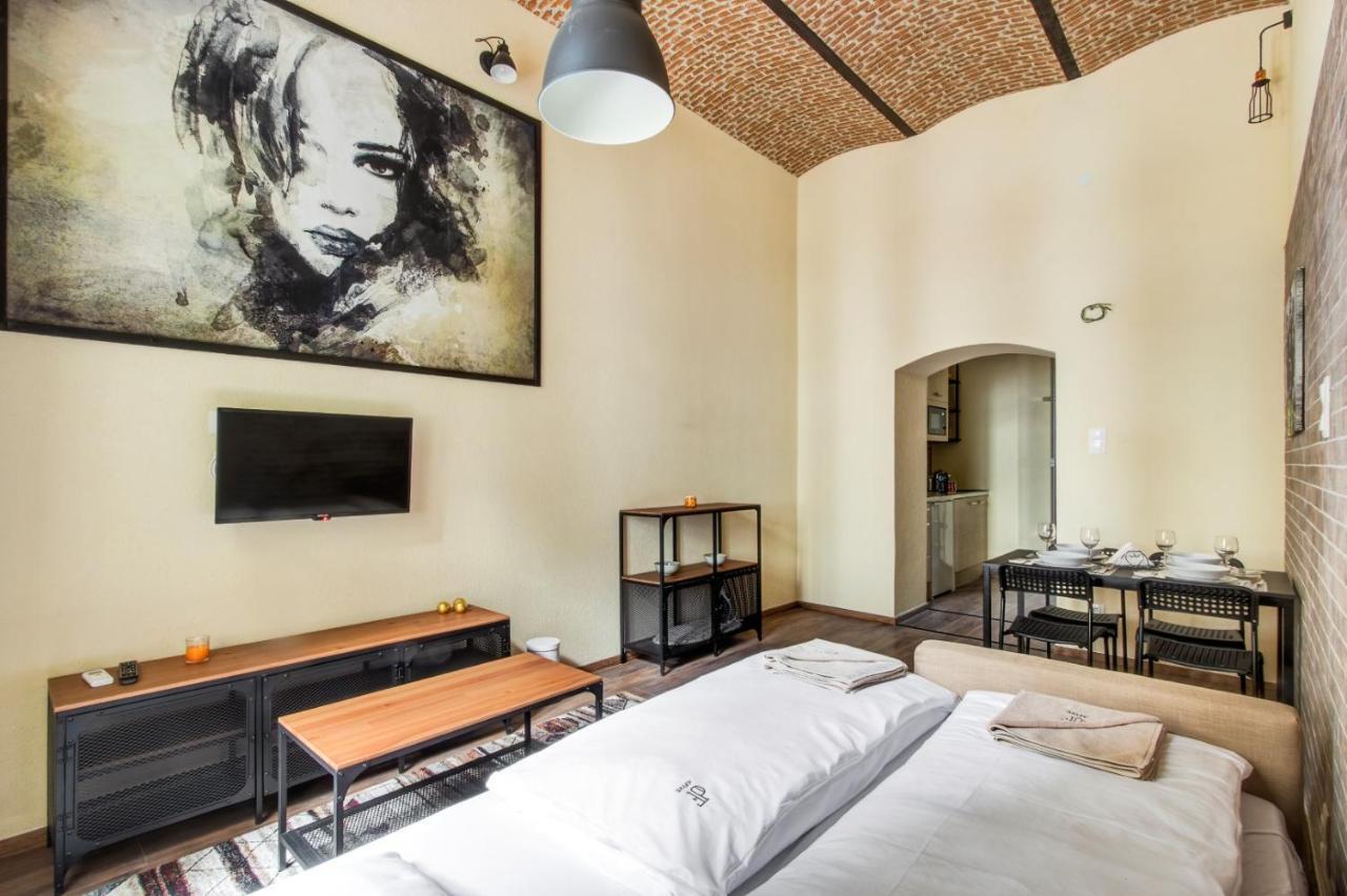 D.Five Jewish Quarter Loft Leilighet Budapest Eksteriør bilde